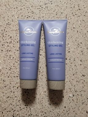 2 Tommy Bahama Thickening Styling Gel Long Lasting Ocean Waves 8 Oz Each SEALED